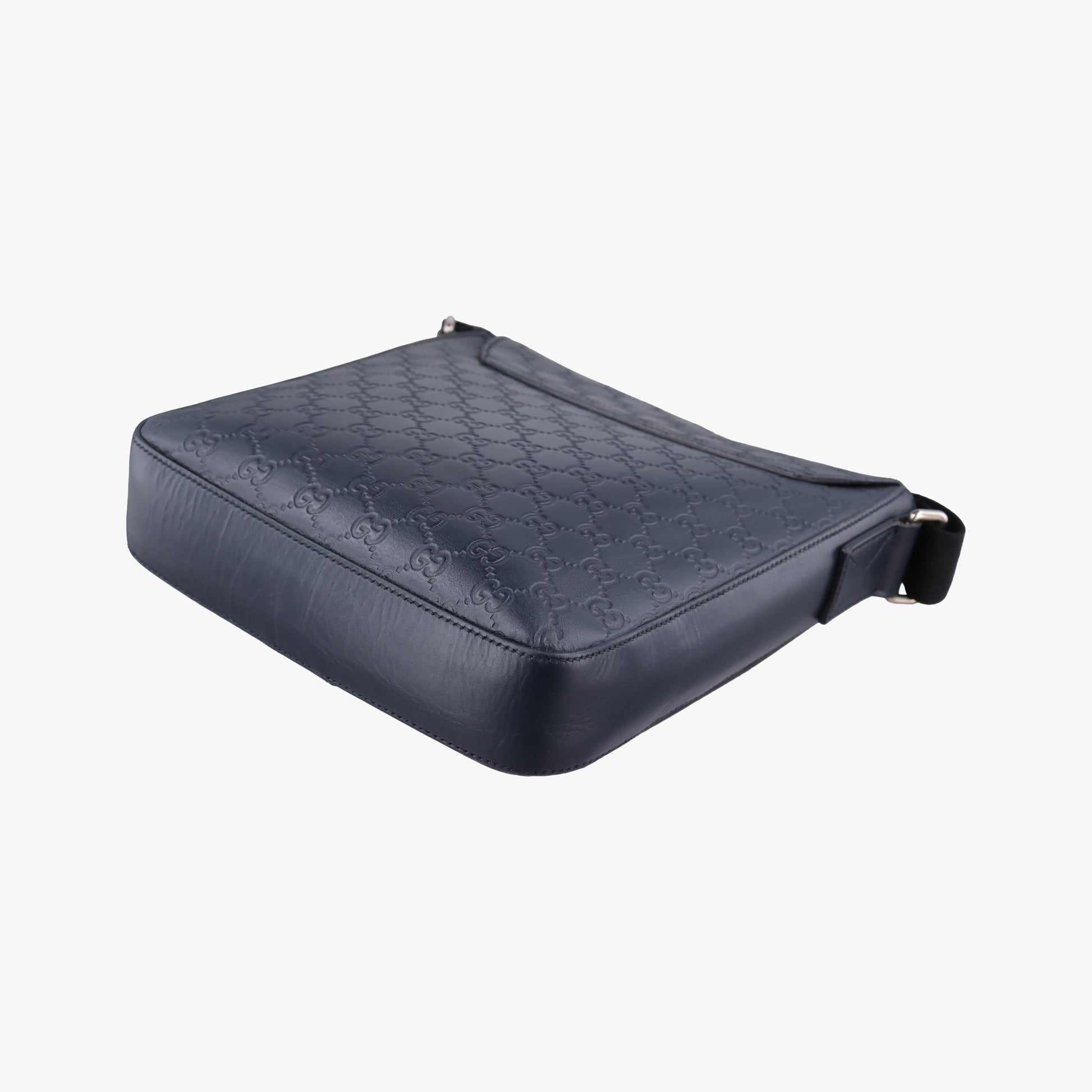 GG Plus GG Supreme Navy Leather 406368 A021227868GGプラス GGスプリーム ネイビー レザー 406368 A021227868
