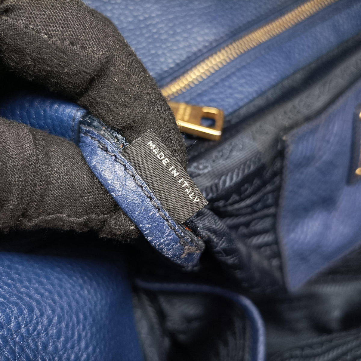 Vitello Phoenix Blue Leather BN1713 31/S 204ヴィテロ フェニックス ブルー レザー BN1713 31/S 204