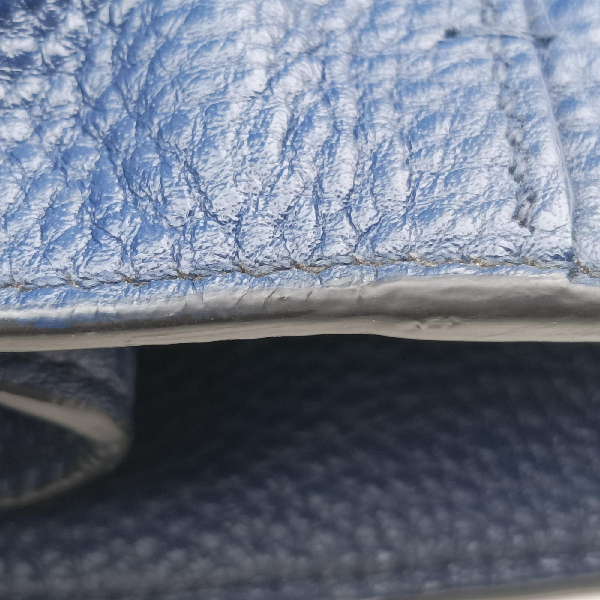 Vitello Phoenix Blue Leather BN1713 31/S 204ヴィテロ フェニックス ブルー レザー BN1713 31/S 204