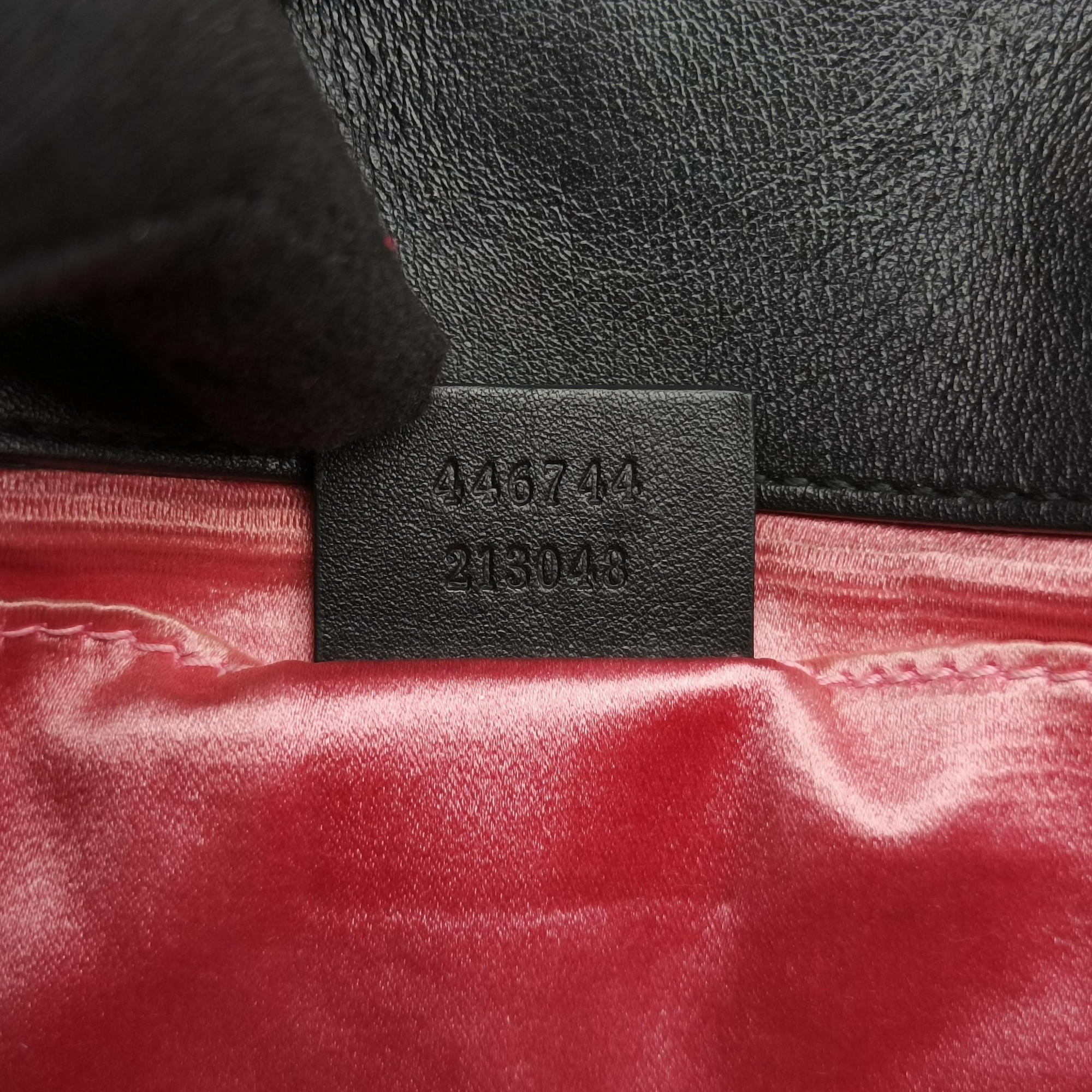 GG Marmont Black velour 446744 G021908351GGマーモント ブラック ベロア 446744 G021908351