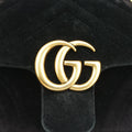 GG Marmont Black velour 446744 G021908351GGマーモント ブラック ベロア 446744 G021908351