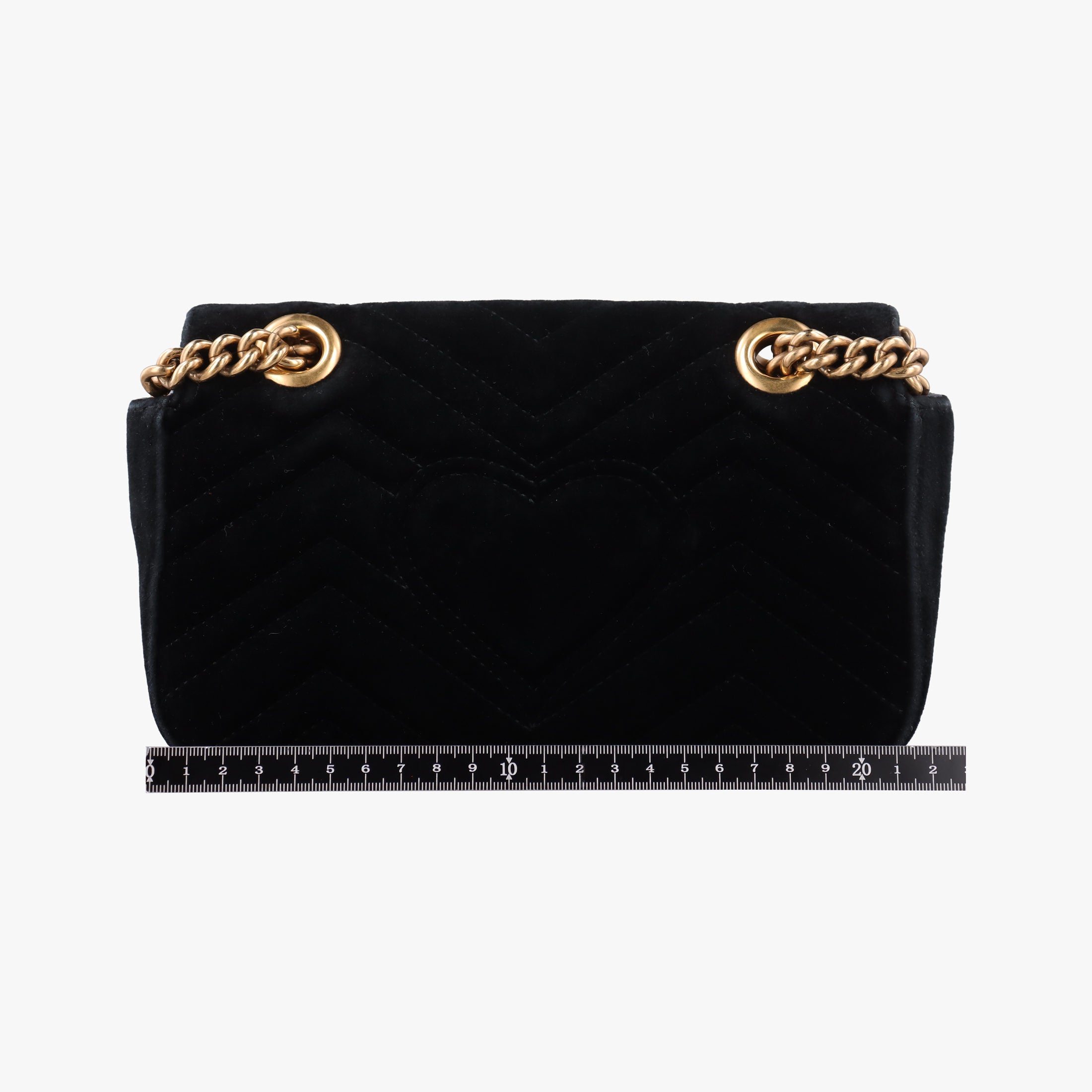 GG Marmont Black velour 446744 G021908351GGマーモント ブラック ベロア 446744 G021908351