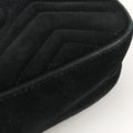GG Marmont Black velour 446744 G021908351GGマーモント ブラック ベロア 446744 G021908351