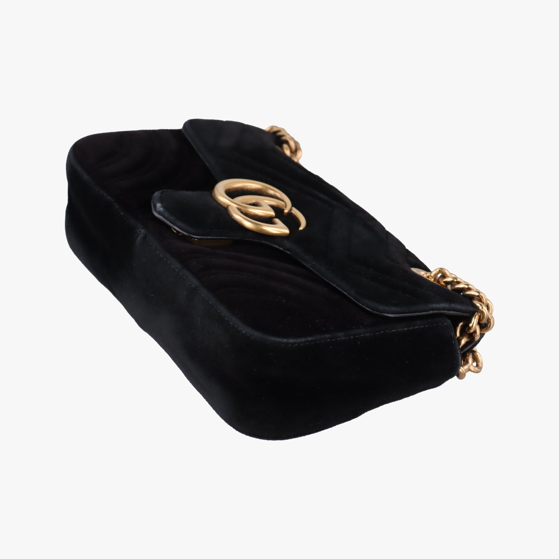 GG Marmont Black velour 446744 G021908351GGマーモント ブラック ベロア 446744 G021908351