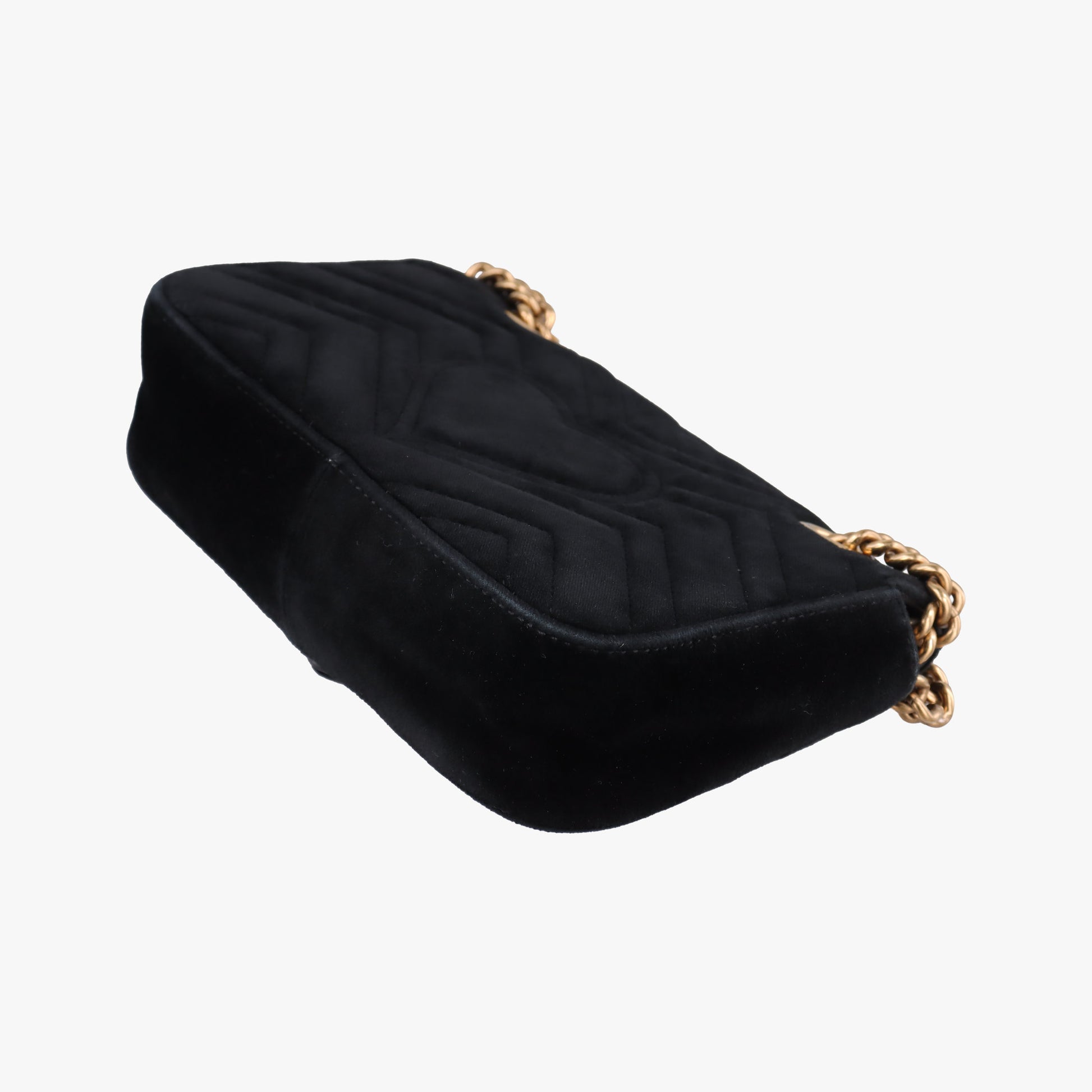 GG Marmont Black velour 446744 G021908351GGマーモント ブラック ベロア 446744 G021908351