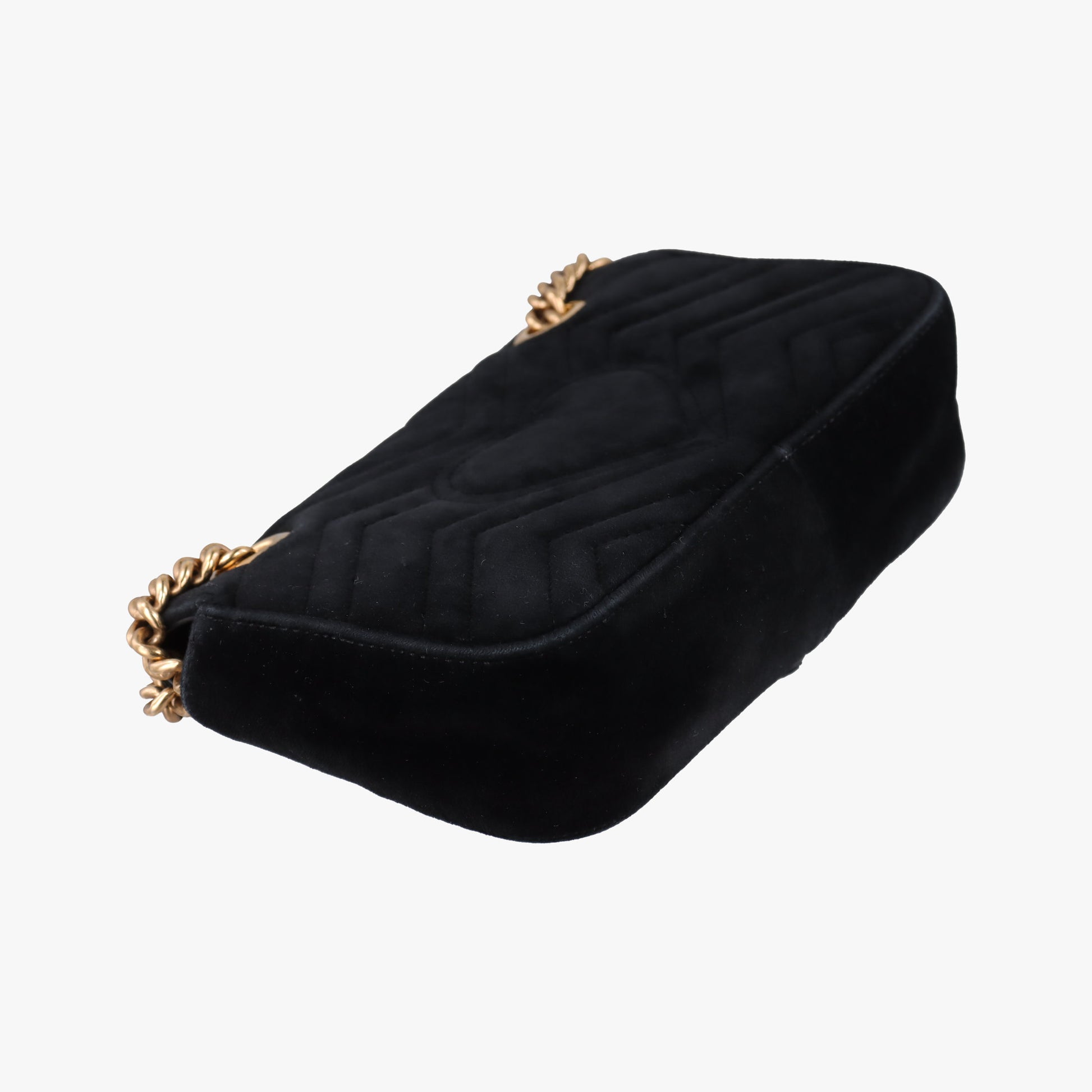 GG Marmont Black velour 446744 G021908351GGマーモント ブラック ベロア 446744 G021908351