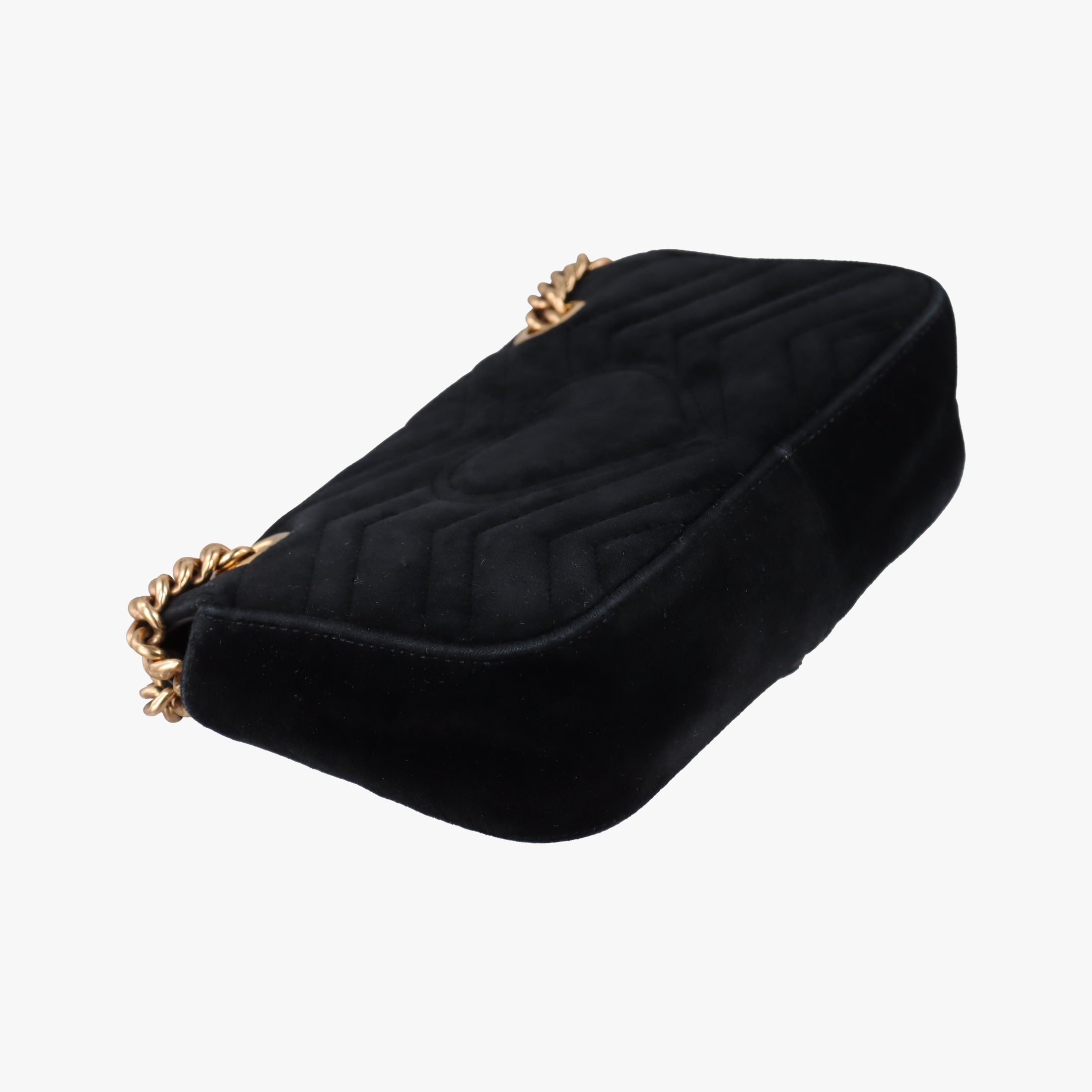 GG Marmont Black velour 446744 G021908351GGマーモント ブラック ベロア 446744 G021908351