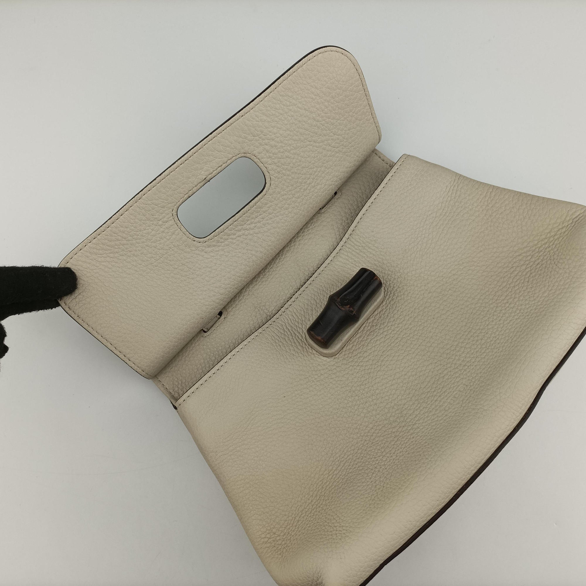Bamboo Daily White Leather 370831 C018741465バンブーデイリー ホワイト レザー 370831 C018741465