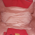 Vitello Caribu Front Zip Pocket Tote Red Leather RN0908 25ヴィテッロ カリブー フロントジップ ポケット トート レッド レザー RN0908 25