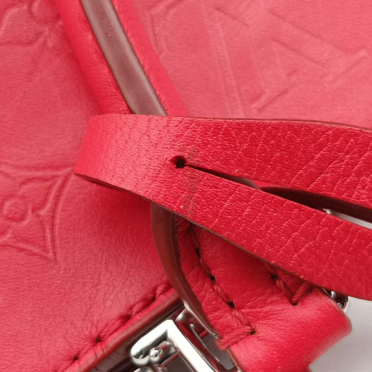 Vintage Louis Vuitton Very Zipped Tote Ruby Leather M54146 shoulderbag | stylenewstar