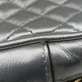 GG Marmont Pochette Silver×Green×Red Leather 541051 I025694078GGマーモント ポシェット シルバー×グリーン×レッド レザー 541051 I025694078