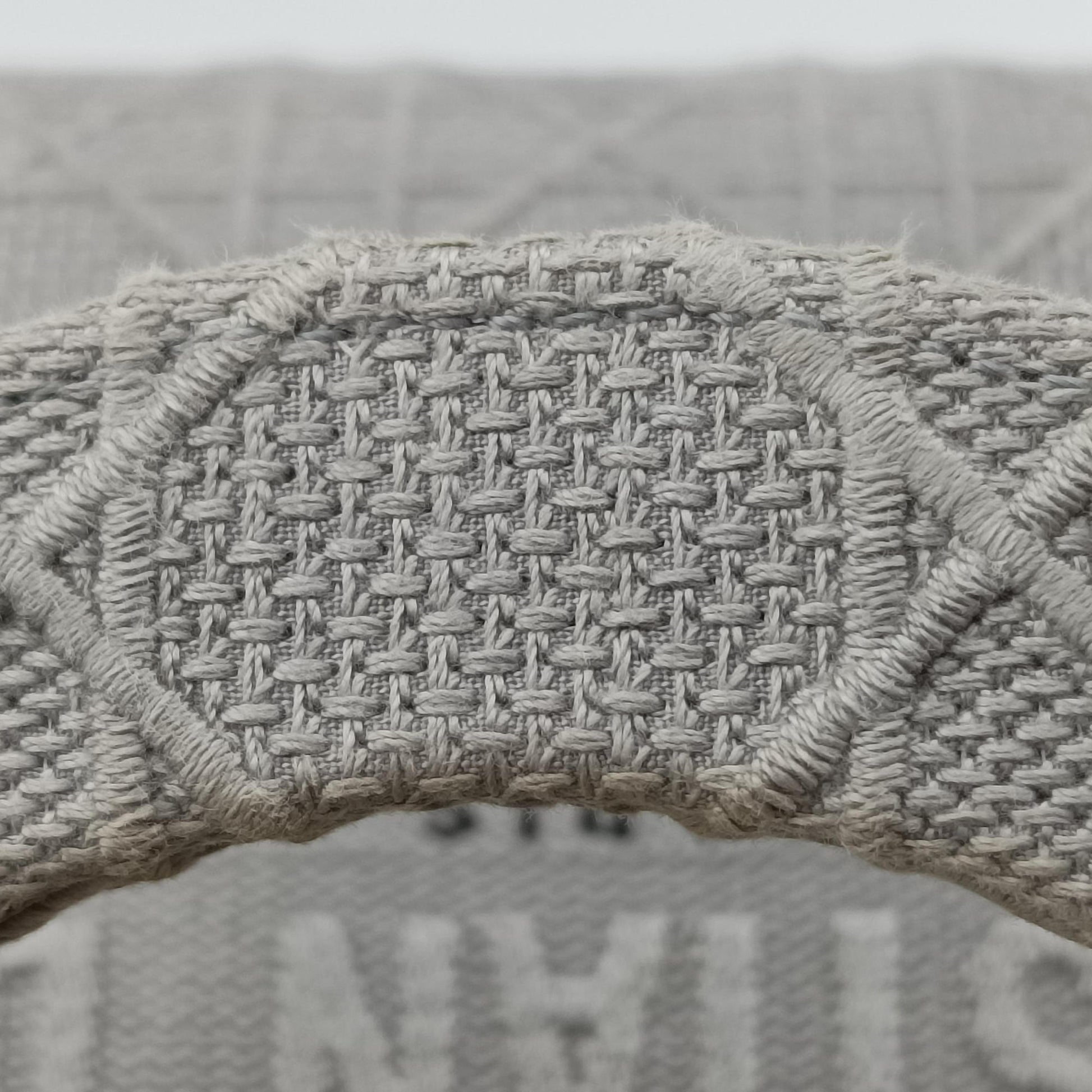 Lady Dior D-lite Grey Jacquard 50-MA-0290 IC Chipレディディオール D-lite グレー ジャガード 50-MA-0290 ICチップ