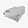 Lady Dior D-lite Grey Jacquard 50-MA-0290 IC Chipレディディオール D-lite グレー ジャガード 50-MA-0290 ICチップ
