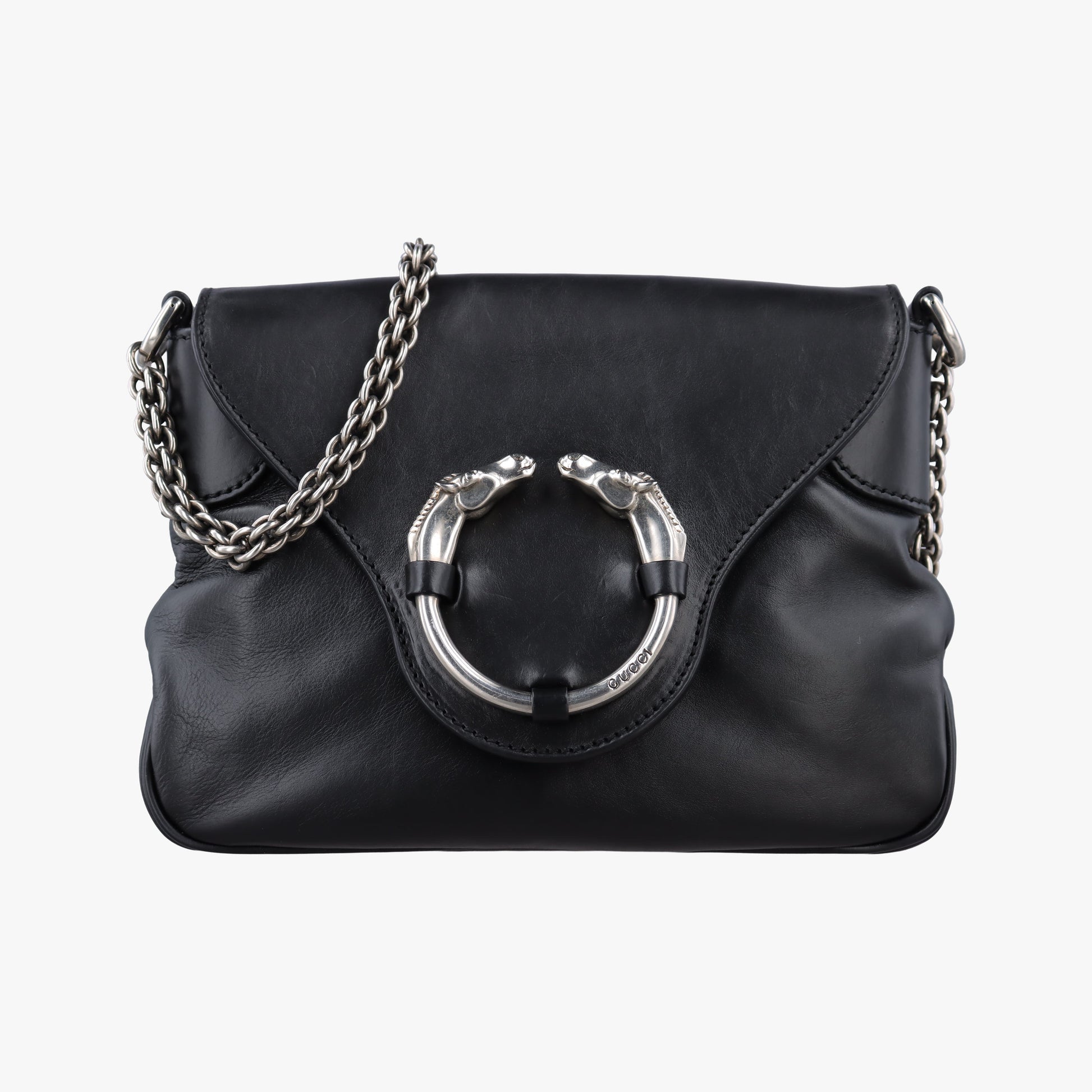 Ribot Horse head Black Leather 296882 G012802764リボット ホース ヘッド ブラック レザー 296882 G012802764
