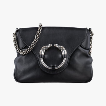 Ribot Horse head Black Leather 296882 G012802764リボット ホース ヘッド ブラック レザー 296882 G012802764
