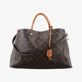 Pre-owned Louis Vuitton MONTAIGNE GM Brown Monogram Canvas M41067 shoulderbag | stylenewstar