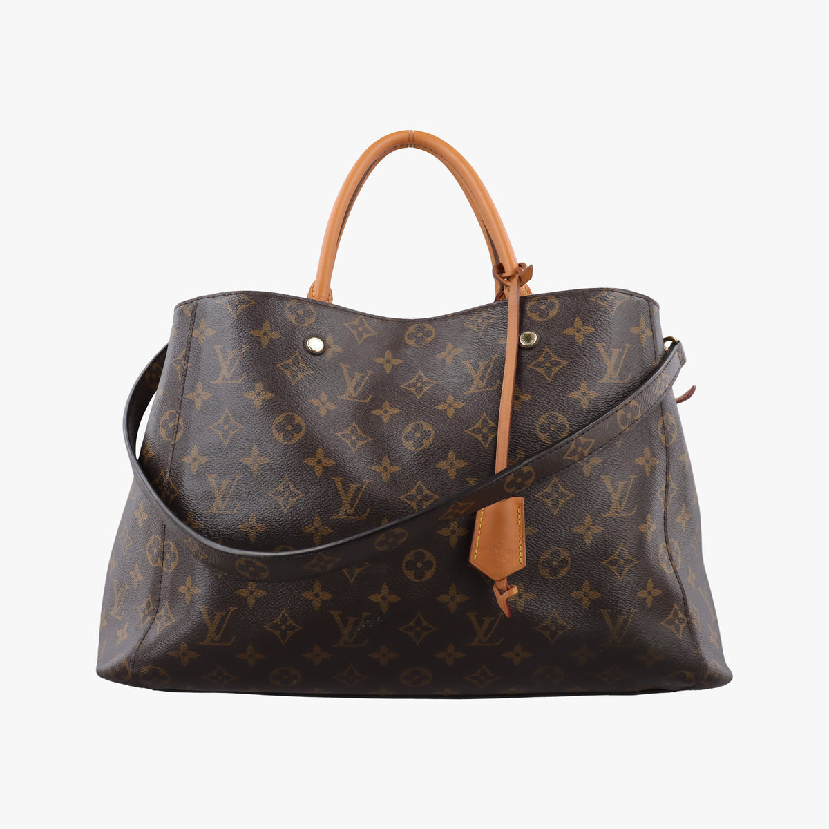 Pre-owned Louis Vuitton MONTAIGNE GM Brown Monogram Canvas M41067 shoulderbag | stylenewstar