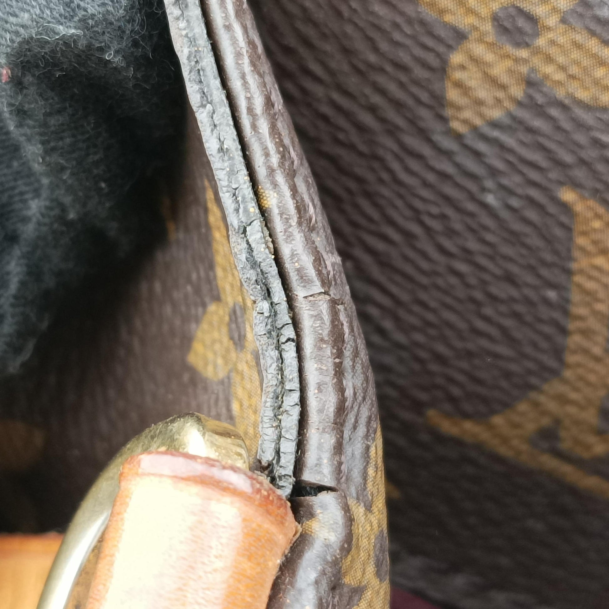 Pre-owned Louis Vuitton MONTAIGNE GM Brown Monogram Canvas M41067 shoulderbag | stylenewstar