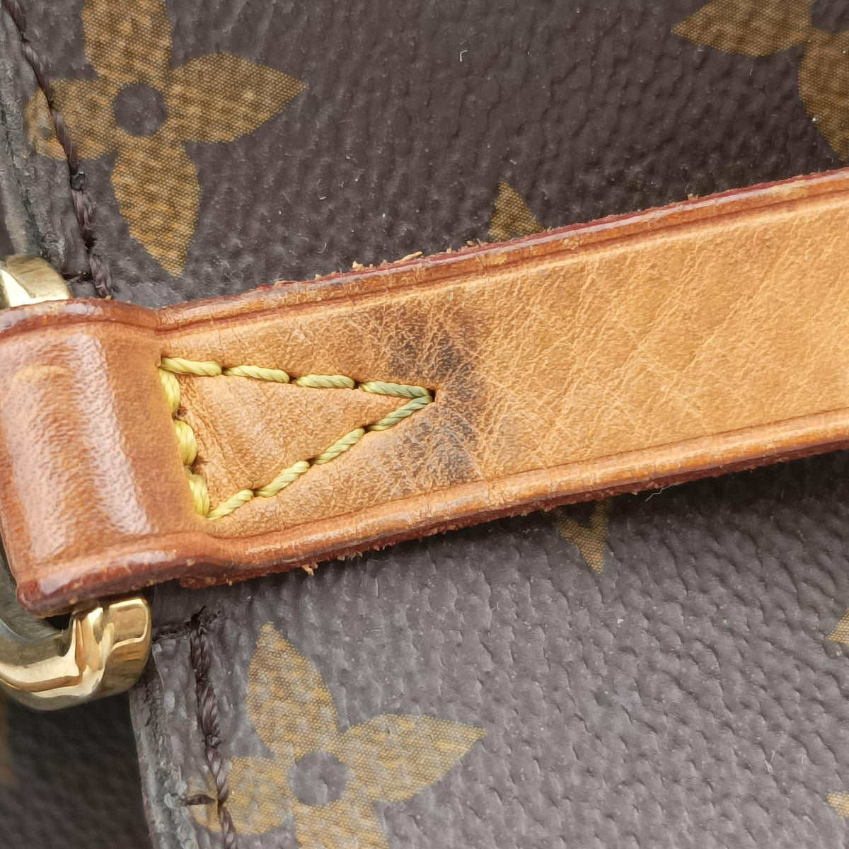 Pre-owned Louis Vuitton MONTAIGNE GM Brown Monogram Canvas M41067 shoulderbag | stylenewstar