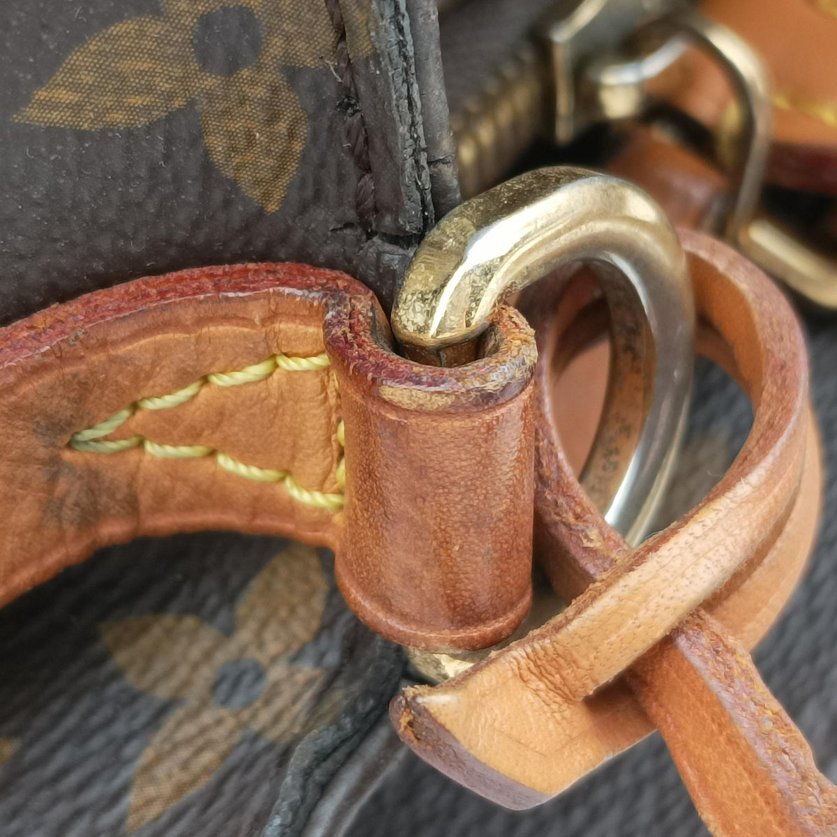 Pre-owned Louis Vuitton MONTAIGNE GM Brown Monogram Canvas M41067 shoulderbag | stylenewstar