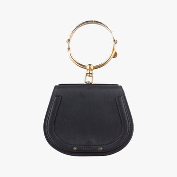 Bracelet Nile Black Leather 04-17-63-65ナイル ブレスレット ブラック レザー 04-17-63-65