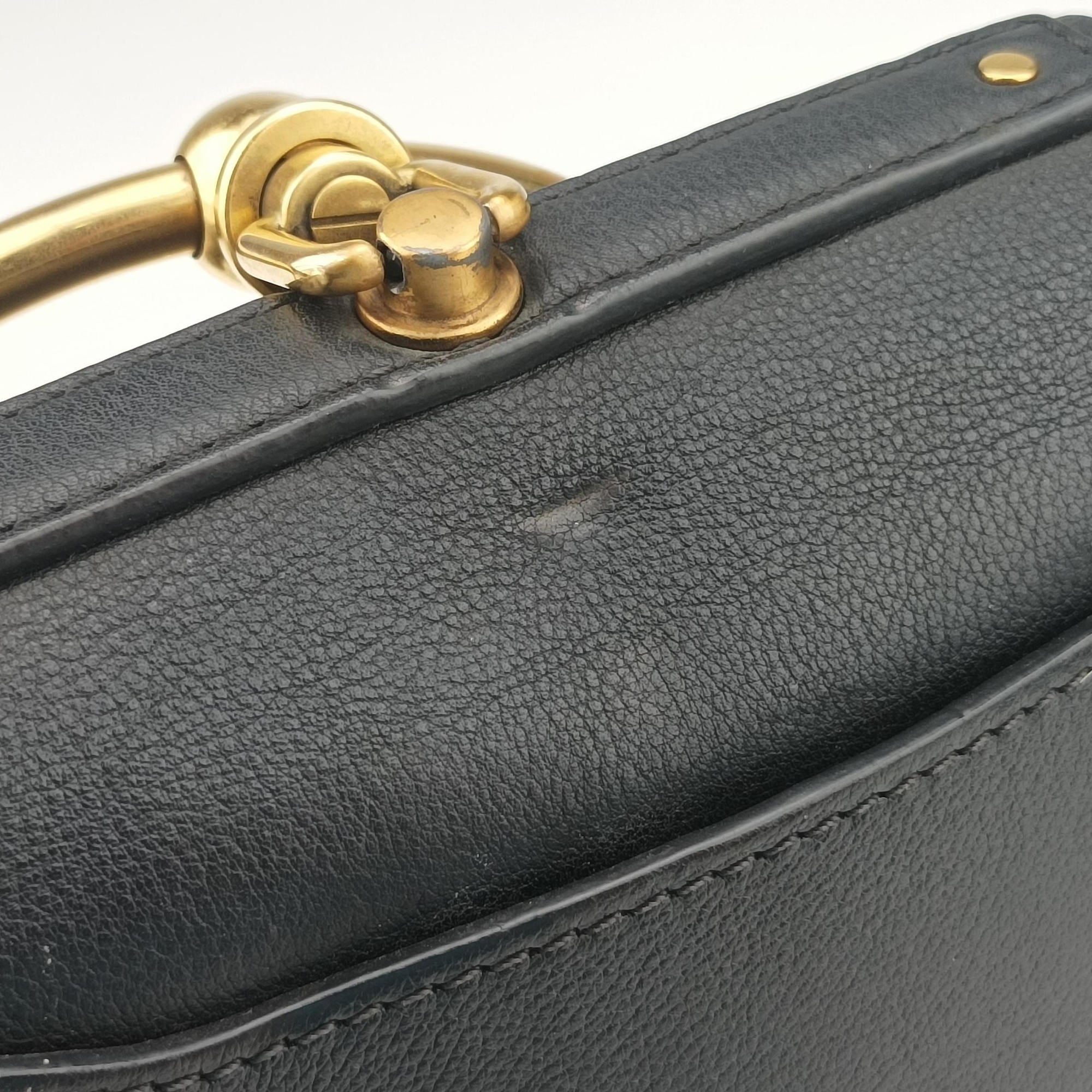 Bracelet Nile Black Leather 04-17-63-65ナイル ブレスレット ブラック レザー 04-17-63-65