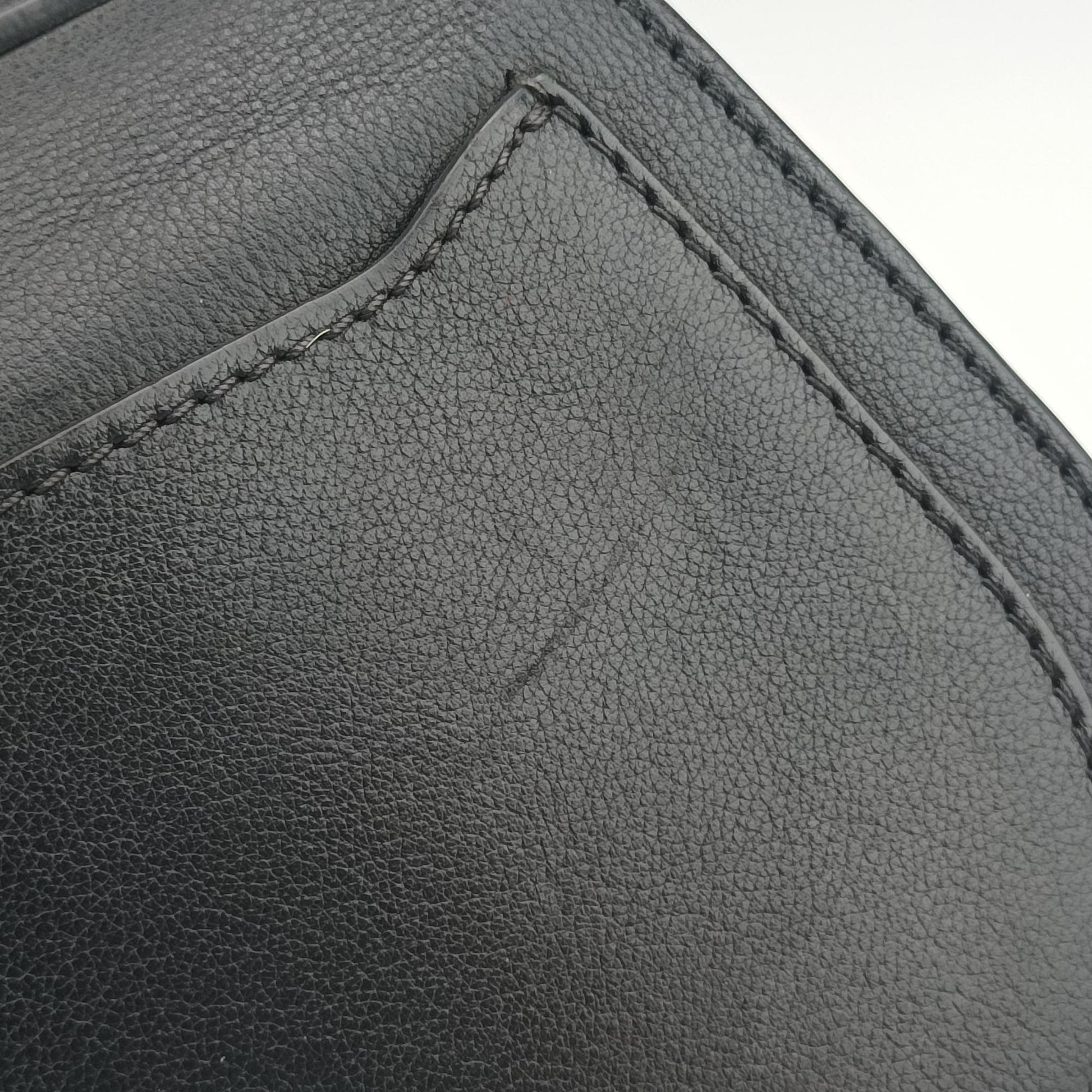 Bracelet Nile Black Leather 04-17-63-65ナイル ブレスレット ブラック レザー 04-17-63-65