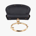 Bracelet Nile Black Leather 04-17-63-65ナイル ブレスレット ブラック レザー 04-17-63-65