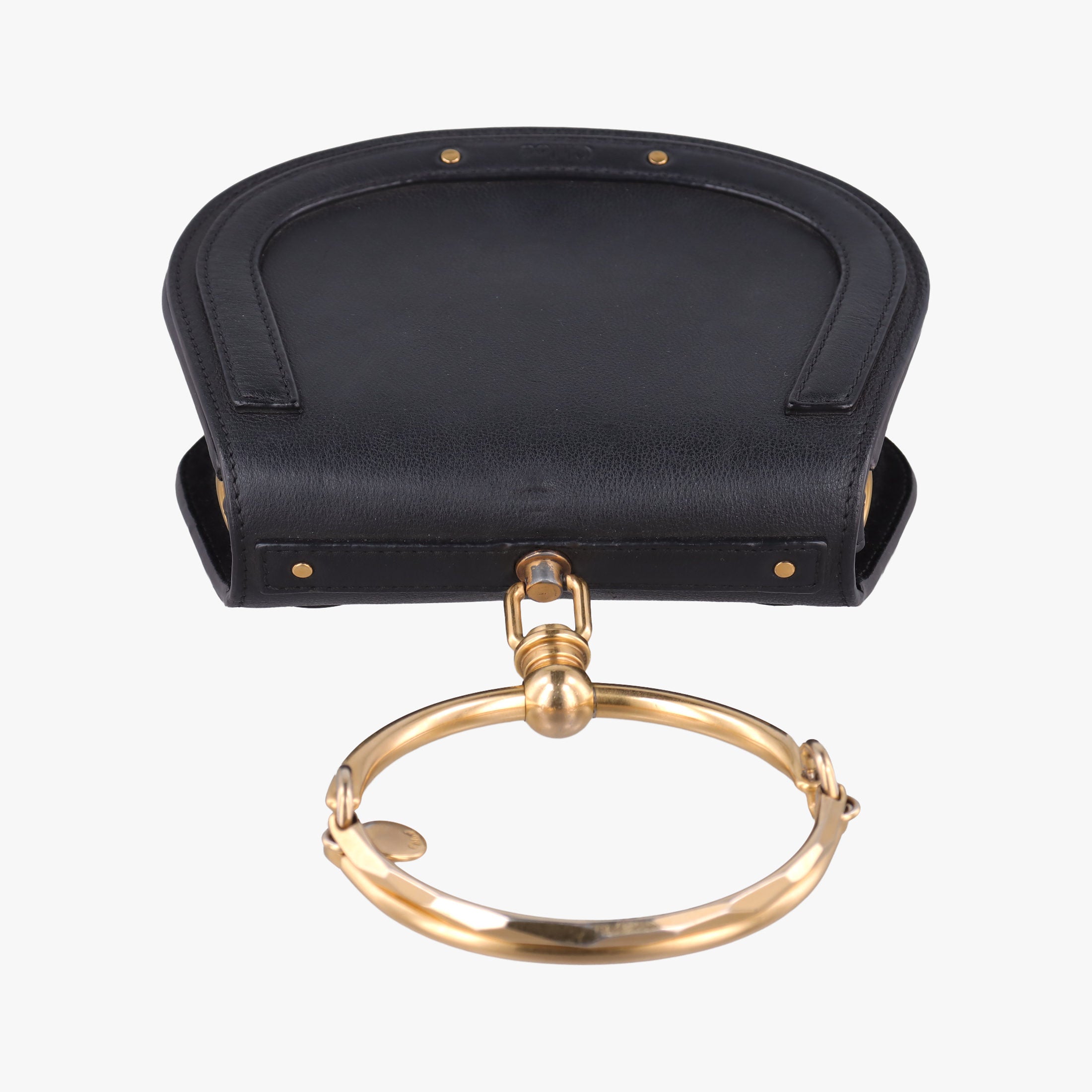Bracelet Nile Black Leather 04-17-63-65ナイル ブレスレット ブラック レザー 04-17-63-65