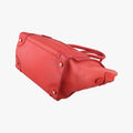 Luggage Micro shopper Red Leather F-CE-0151ラゲージマイクロショッパー レッド レザー F-CE-0151