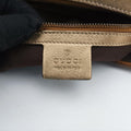 Babouska Heart Hobo khaki×golden PVC coated canvas 211965 F3936531バブースカ ハート ホーボー カーキ×ゴールド PVCコーティングキャンバス 211965 F3936531