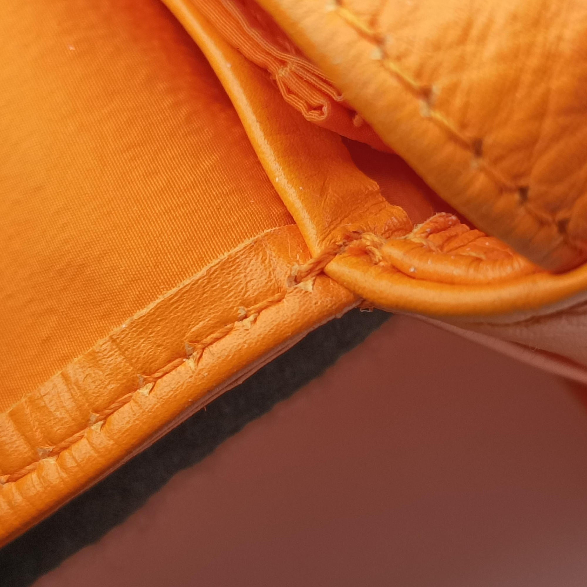 candy cassette Orange lambskin P01055841S IC Chipキャンディ カセット オレンジ ラムスキン P01055841S ICチップ