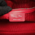 Lady Dior Red lambskin 08-MA-0161レディディオール レッド ラムスキン 08-MA-0161