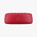Lady Dior Red lambskin 08-MA-0161レディディオール レッド ラムスキン 08-MA-0161