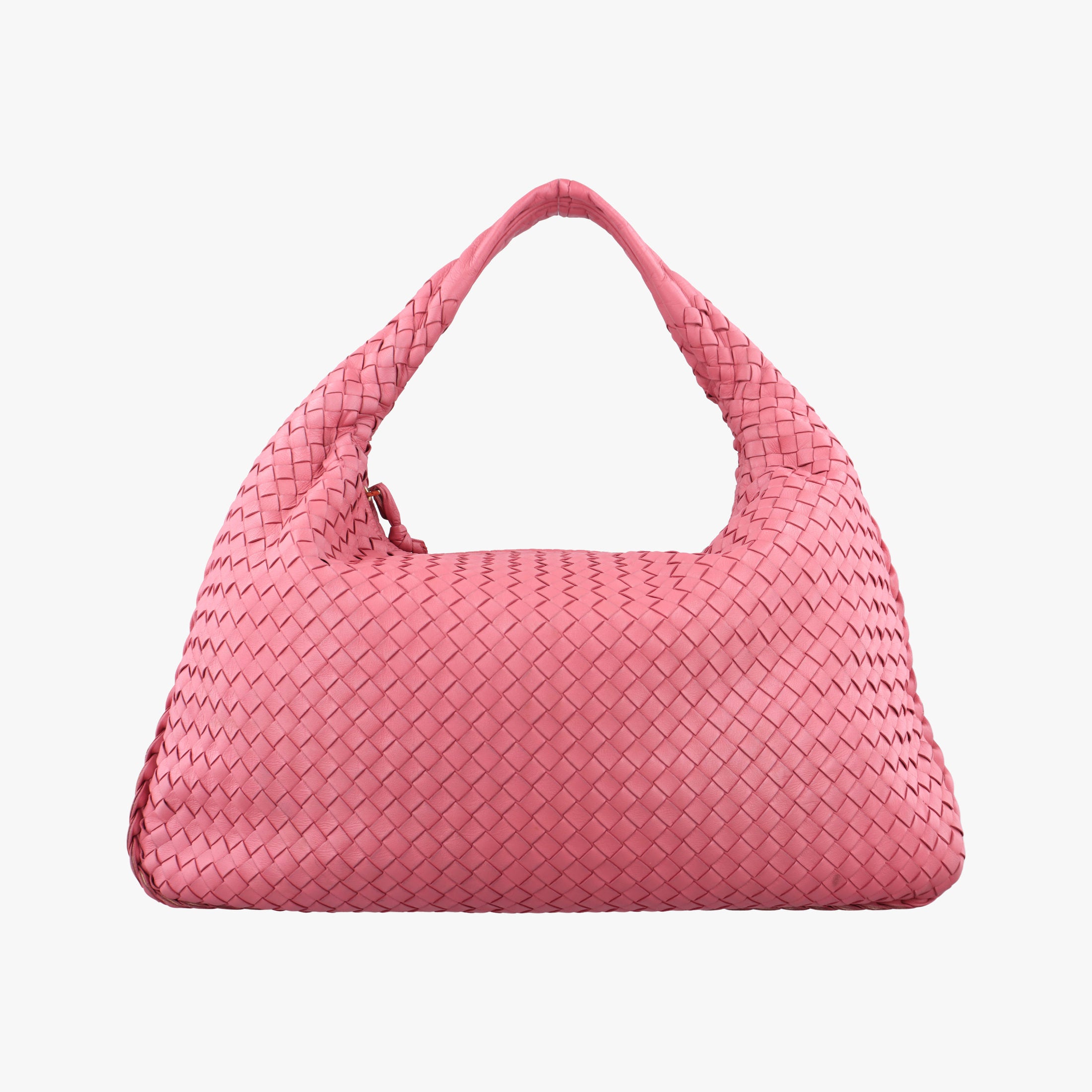 Vintage Bottega Veneta Intrecciato Pink lambskin  shoulderbag | stylenewstar