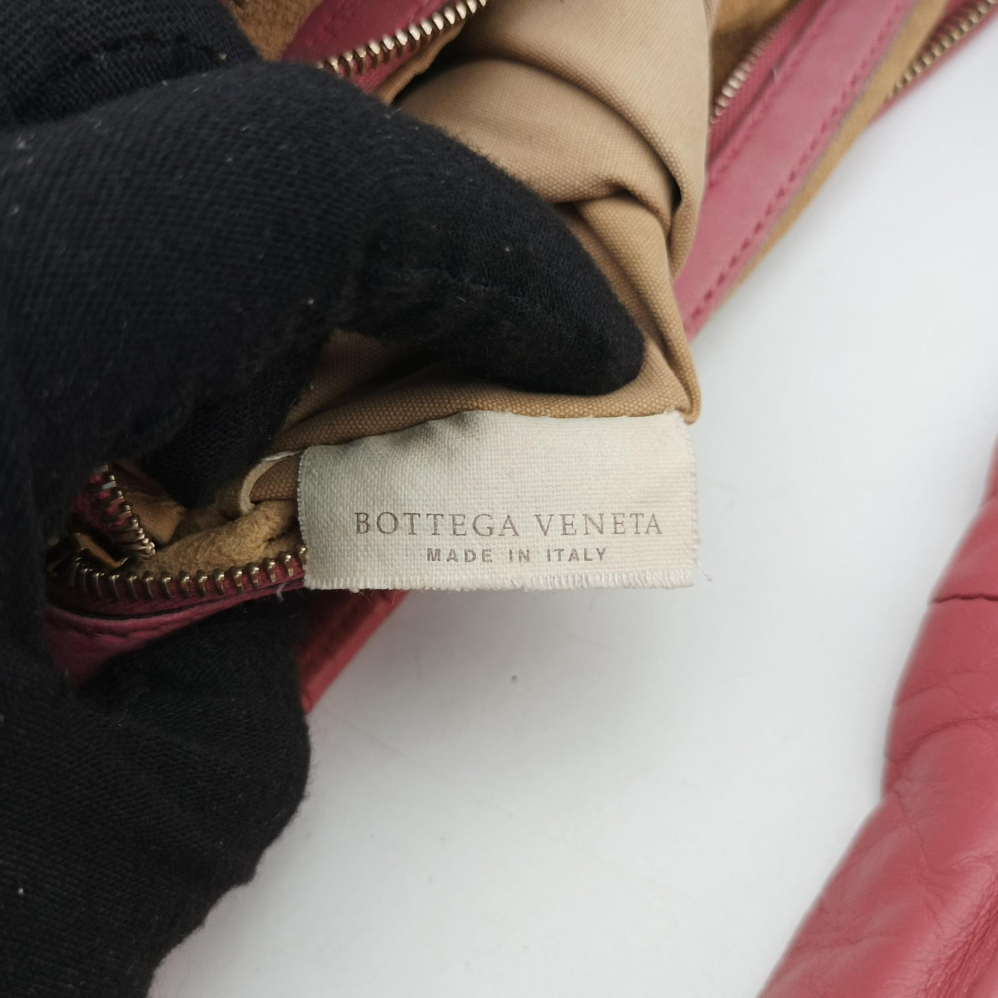 Vintage Bottega Veneta Intrecciato Pink lambskin  shoulderbag | stylenewstar