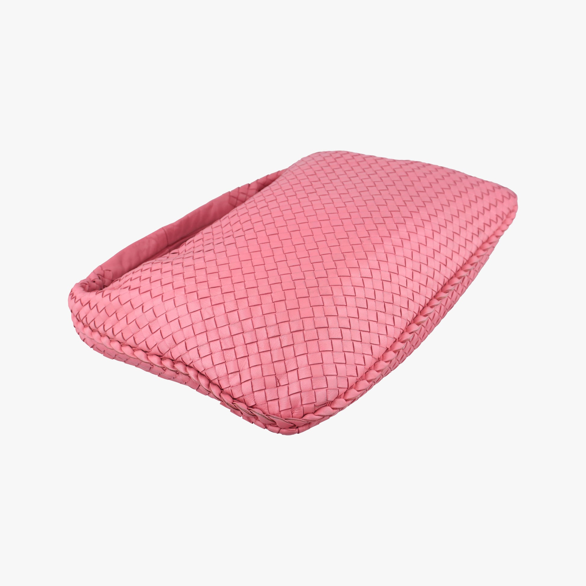 Vintage Bottega Veneta Intrecciato Pink lambskin  shoulderbag | stylenewstar