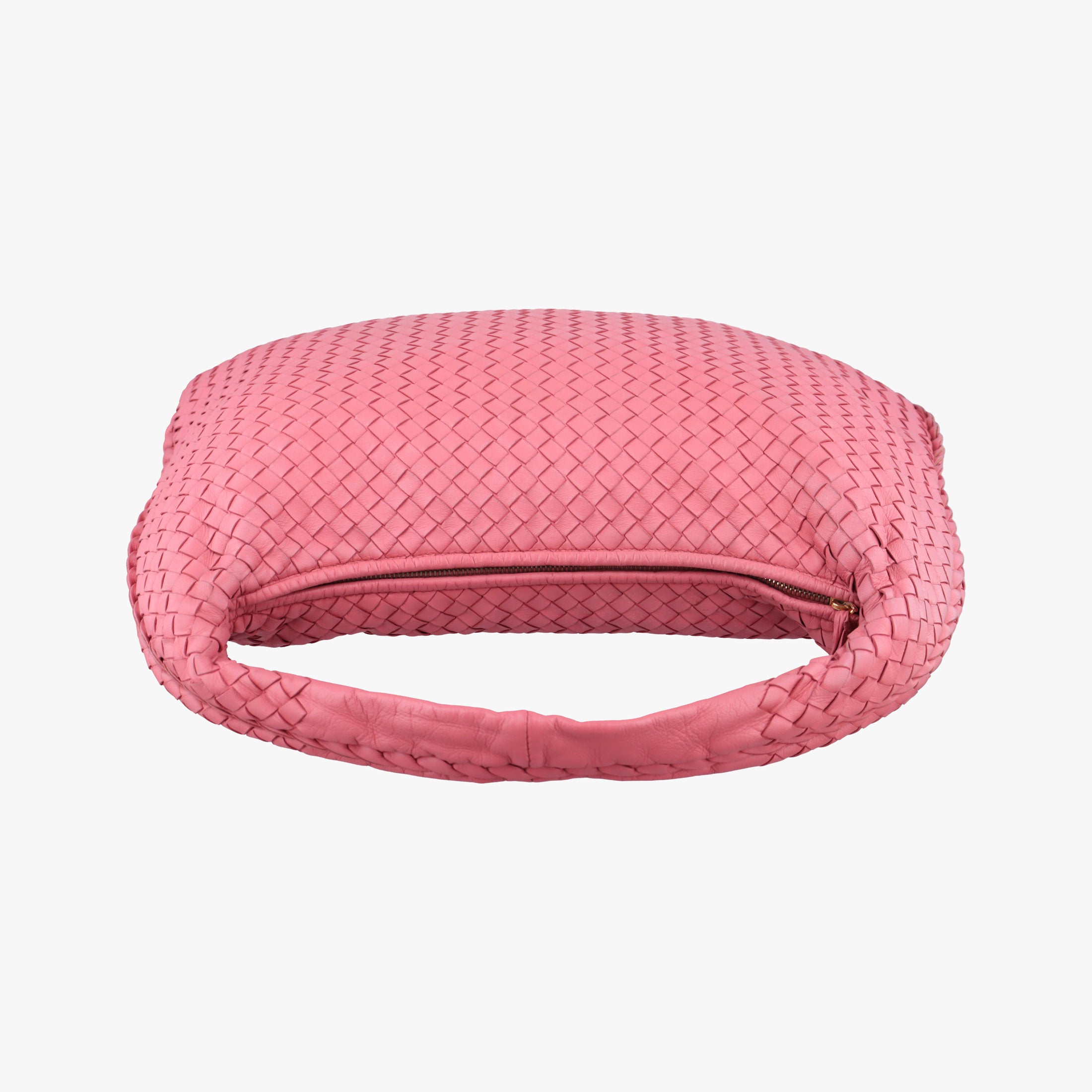 Vintage Bottega Veneta Intrecciato Pink lambskin  shoulderbag | stylenewstar