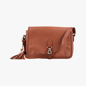 Marrakech Messenger Brown leather 257024 G8017787マラケシュ メッセンジャー ブラウン レザー 257024 G8017787