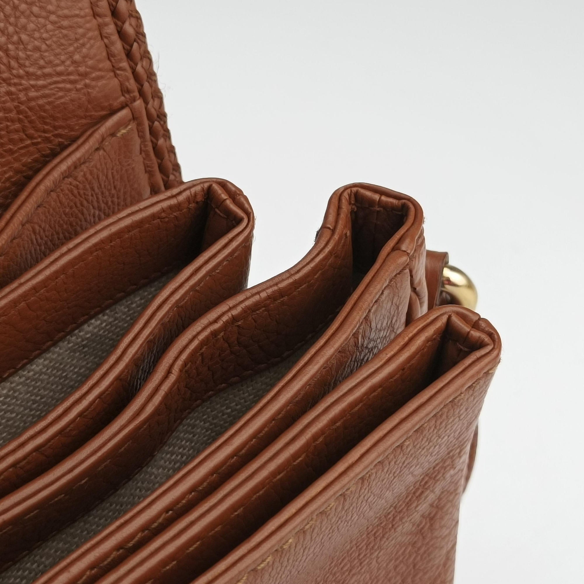 Marrakech Messenger Brown leather 257024 G8017787マラケシュ メッセンジャー ブラウン レザー 257024 G8017787