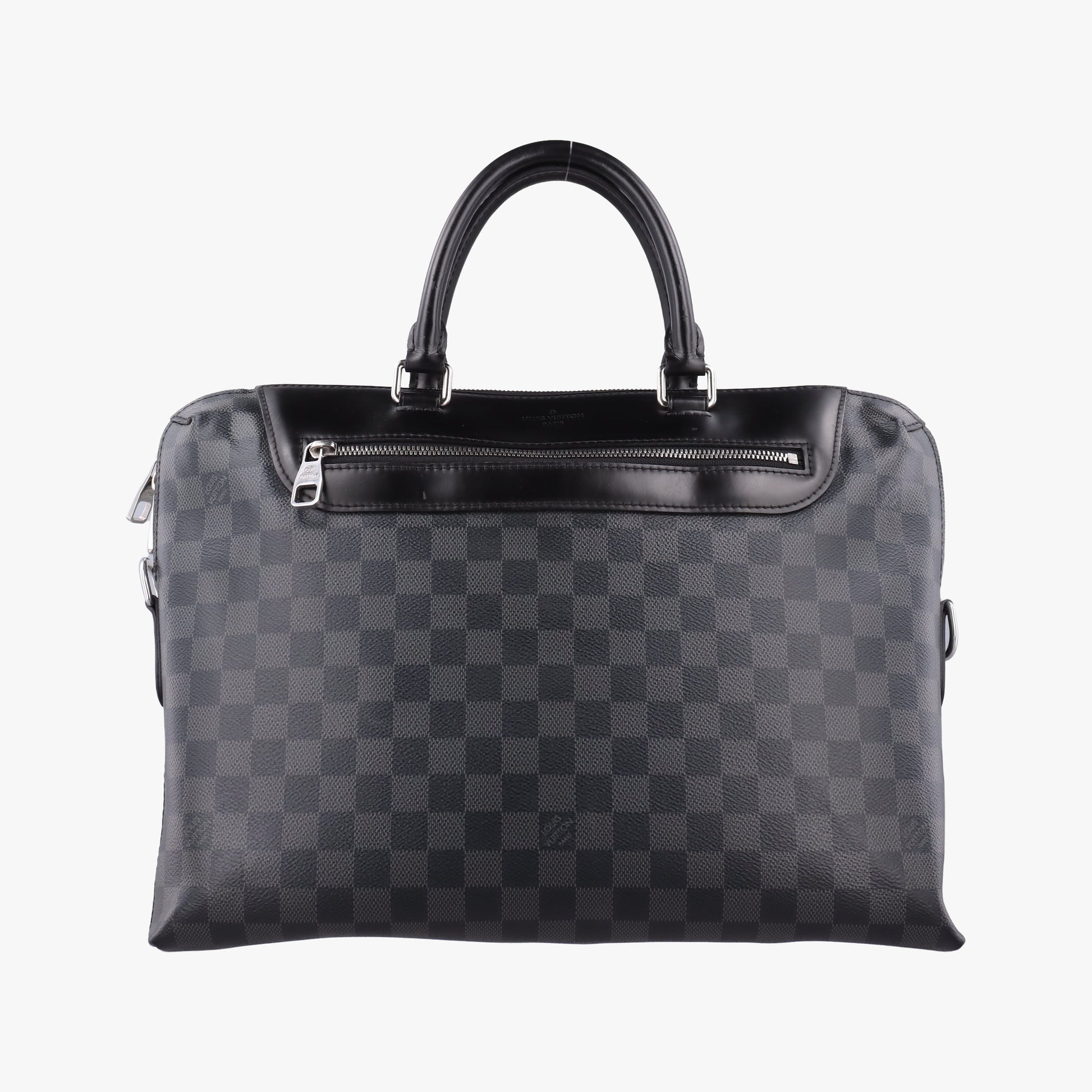 Porte-Documents Jour NM Noir Damier Graphite N48260 CA4119ポルトドキュマンジュール PDJ NM ノワール ダミエ グラフィット N48260 CA4119