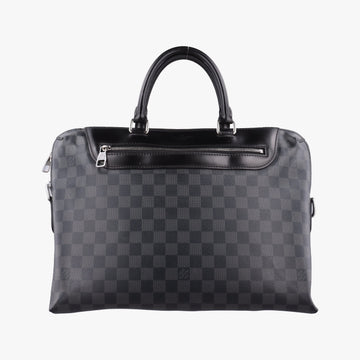Porte-Documents Jour NM Noir Damier Graphite N48260 CA4119ポルトドキュマンジュール PDJ NM ノワール ダミエ グラフィット N48260 CA4119