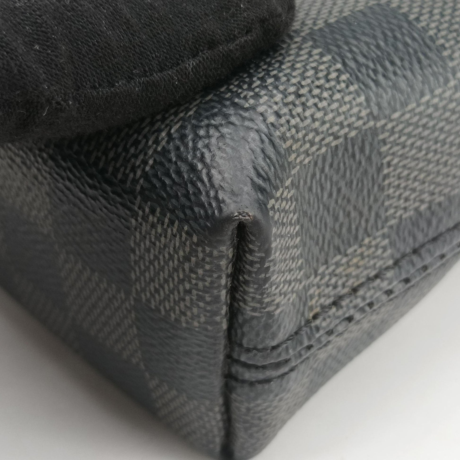 Porte-Documents Jour NM Noir Damier Graphite N48260 CA4119ポルトドキュマンジュール PDJ NM ノワール ダミエ グラフィット N48260 CA4119