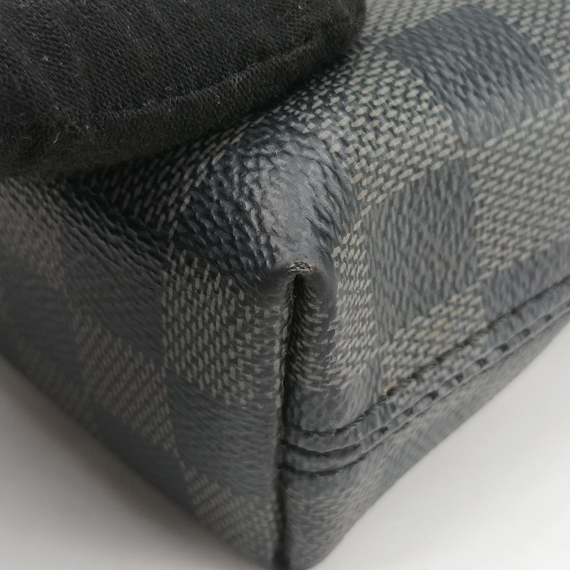 Porte-Documents Jour NM Noir Damier Graphite N48260 CA4119ポルトドキュマンジュール PDJ NM ノワール ダミエ グラフィット N48260 CA4119