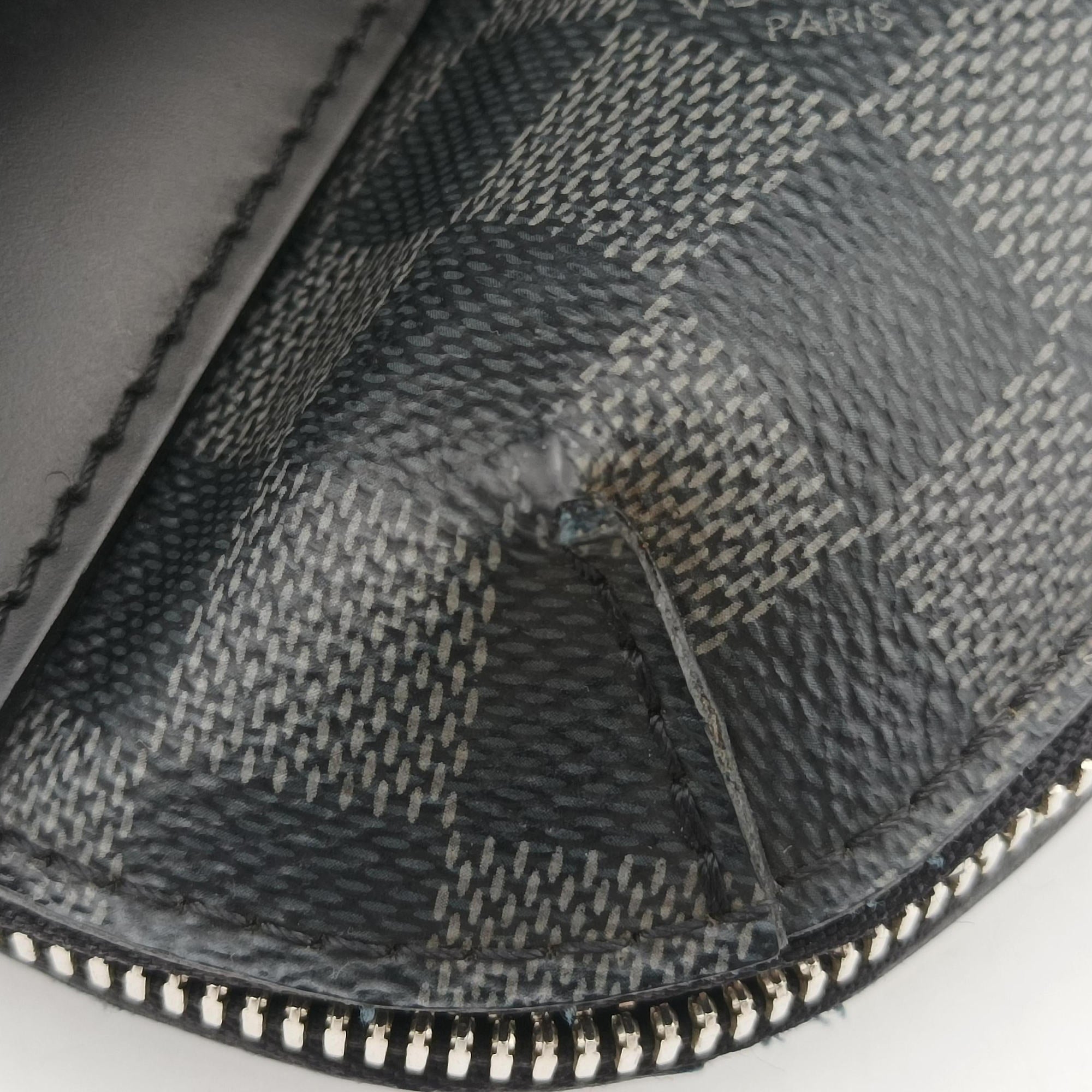 Porte-Documents Jour NM Noir Damier Graphite N48260 CA4119ポルトドキュマンジュール PDJ NM ノワール ダミエ グラフィット N48260 CA4119
