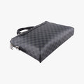 Porte-Documents Jour NM Noir Damier Graphite N48260 CA4119ポルトドキュマンジュール PDJ NM ノワール ダミエ グラフィット N48260 CA4119