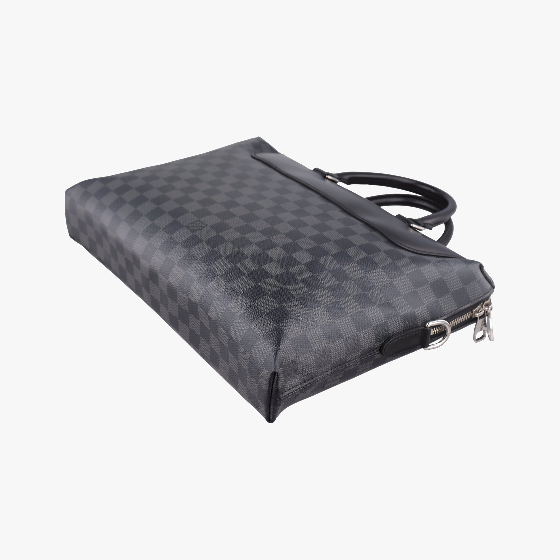 Porte-Documents Jour NM Noir Damier Graphite N48260 CA4119ポルトドキュマンジュール PDJ NM ノワール ダミエ グラフィット N48260 CA4119
