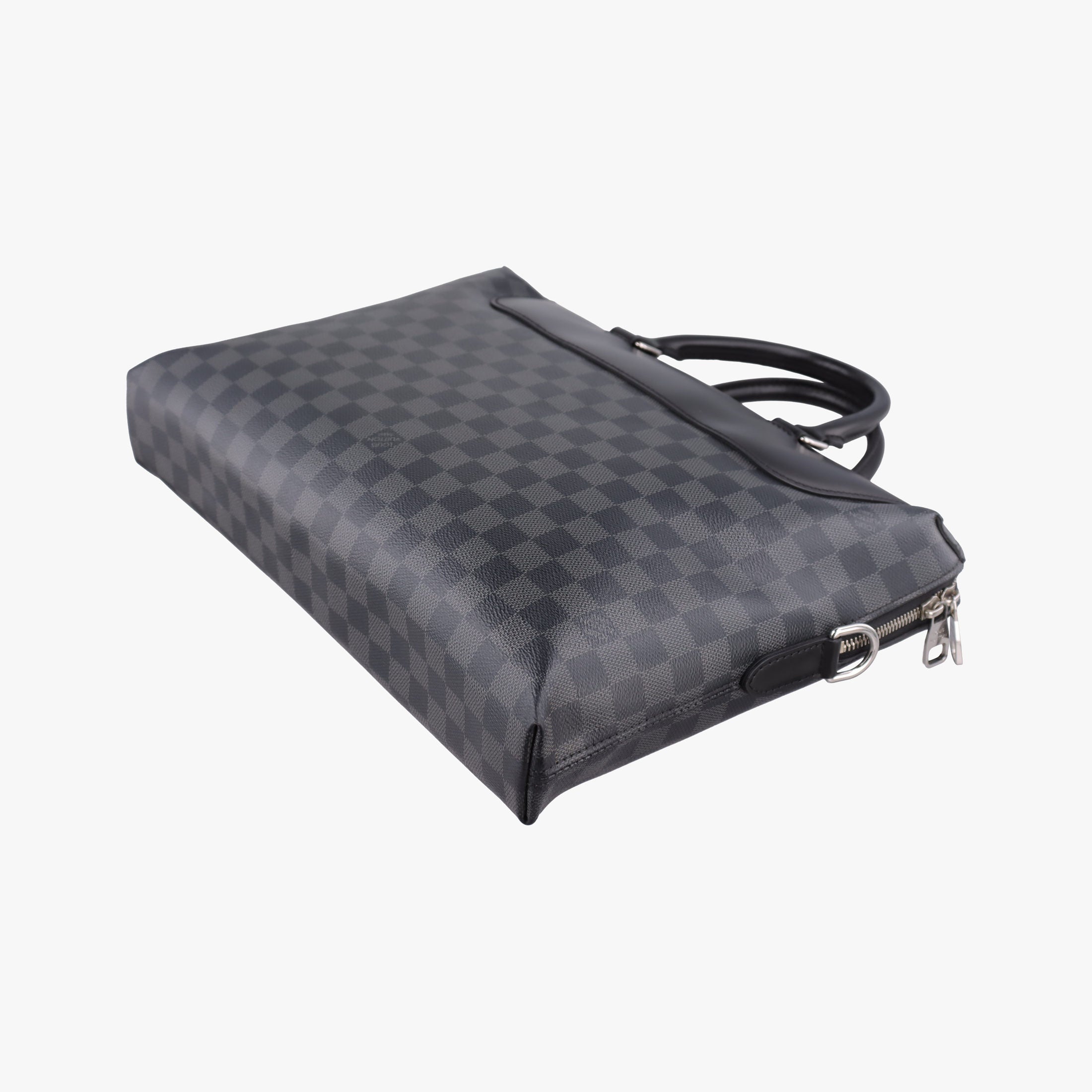Porte-Documents Jour NM Noir Damier Graphite N48260 CA4119ポルトドキュマンジュール PDJ NM ノワール ダミエ グラフィット N48260 CA4119
