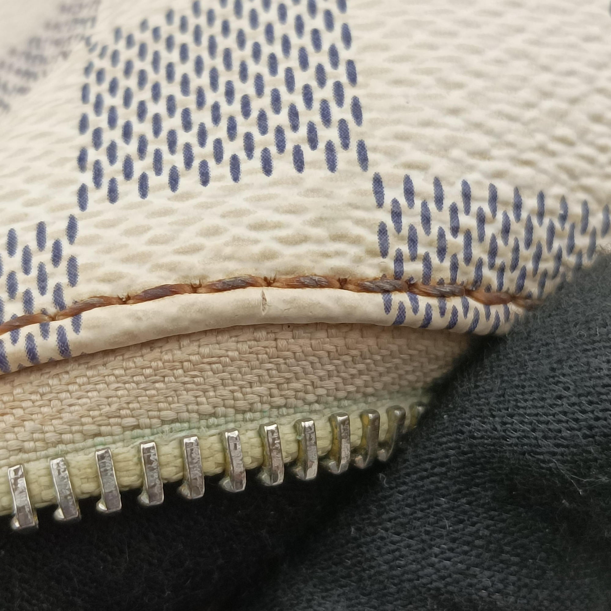 EVORA MM AZUR Damier Canvas N41133 DU0161イーヴォラMM アズール ダミエキャンバス N41133 DU0161