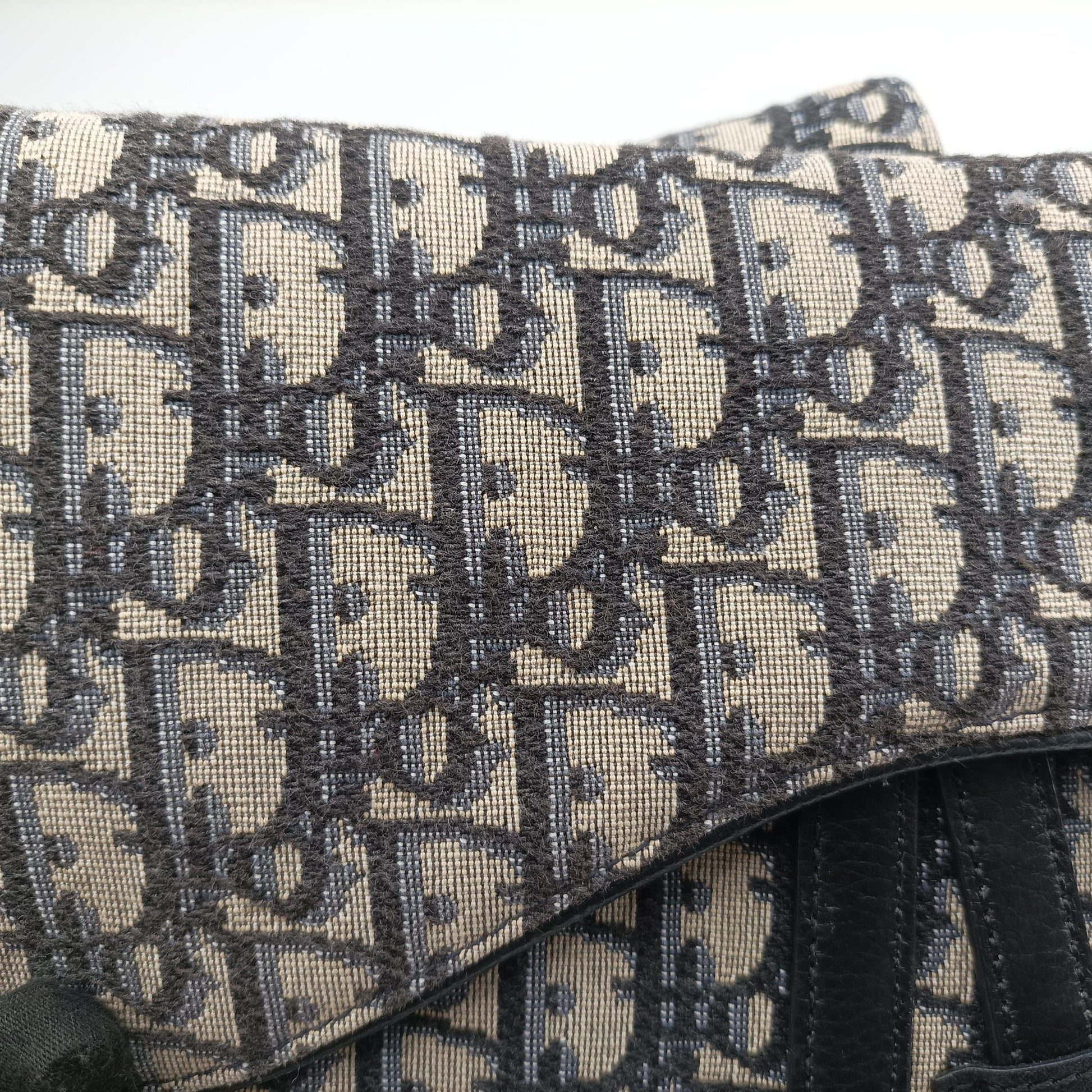 saddle Navy Jacquard×Leather 21-BO-1210サドル ネイビー ジャガード×レザー 21-BO-1210